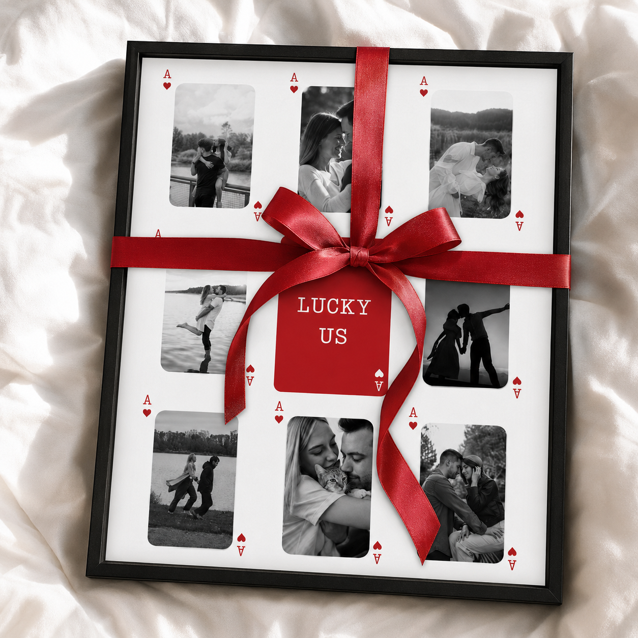 Lucky Us Custom Photo Canvas Aura Canvas