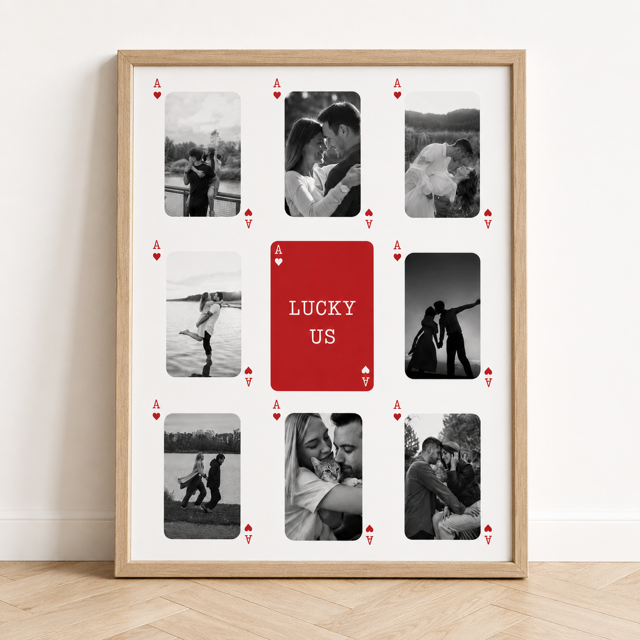 Lucky Us Custom Photo Canvas Aura Canvas