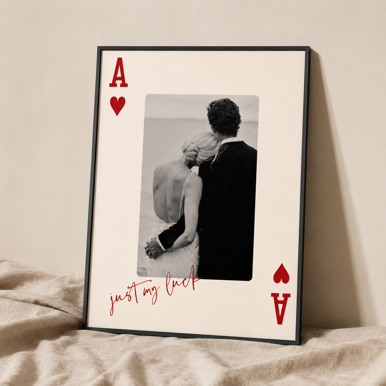 Just My Luck Photo Canvas Aura Canvas