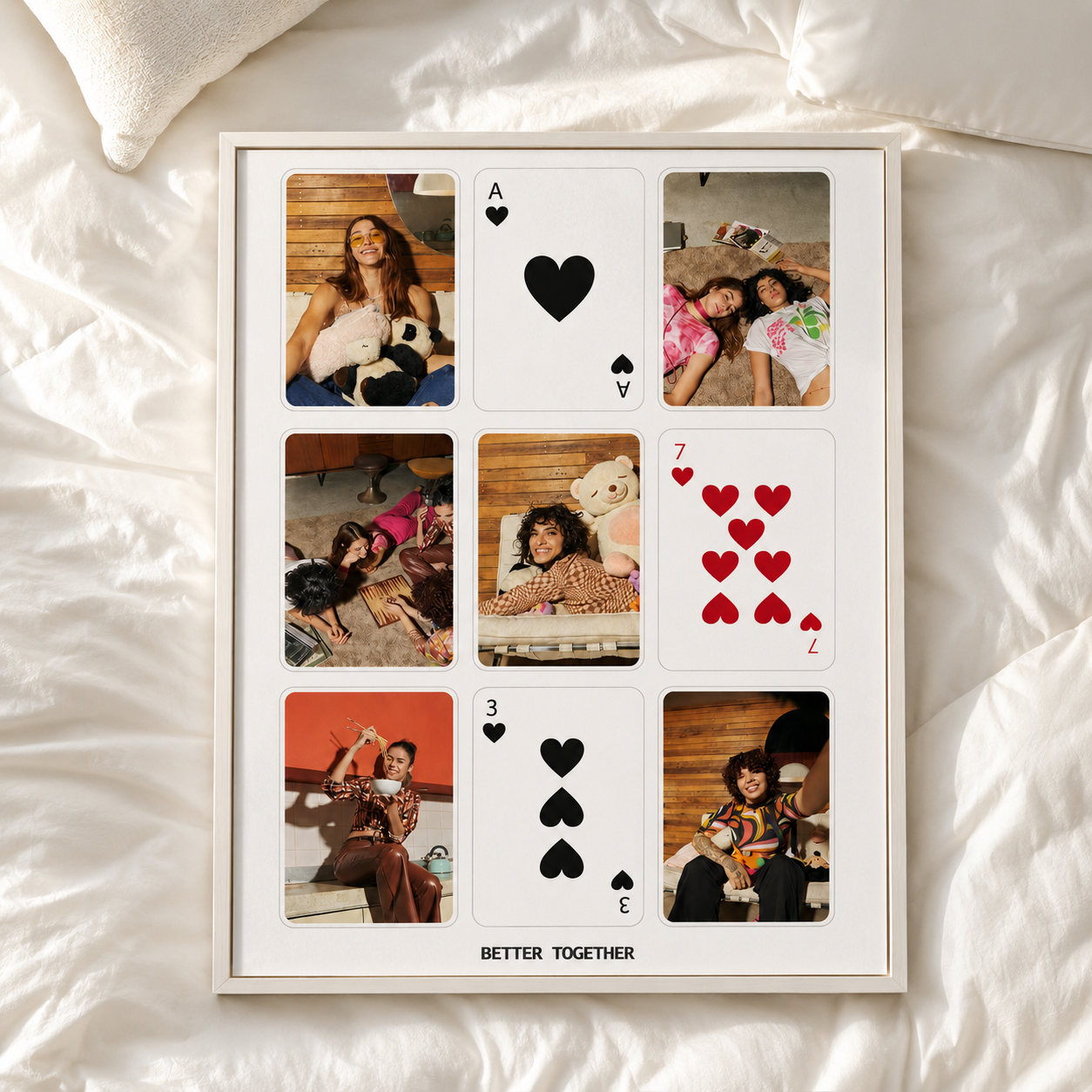 Better Together Custom Photo Canvas Aura Canvas