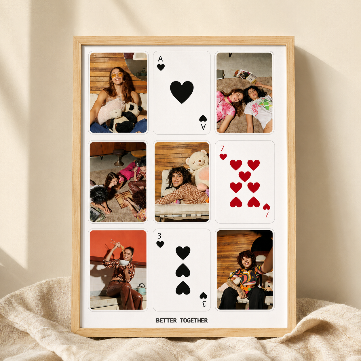 Better Together Custom Photo Canvas Aura Canvas