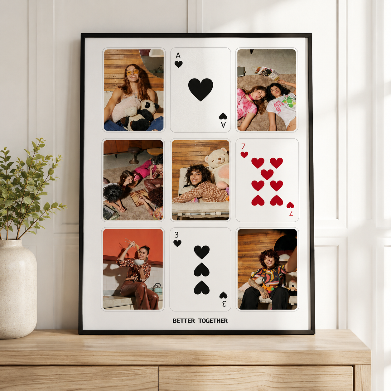 Better Together Custom Photo Canvas Aura Canvas
