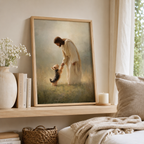 Custom Pet Memorial Canvas Aura Canvas