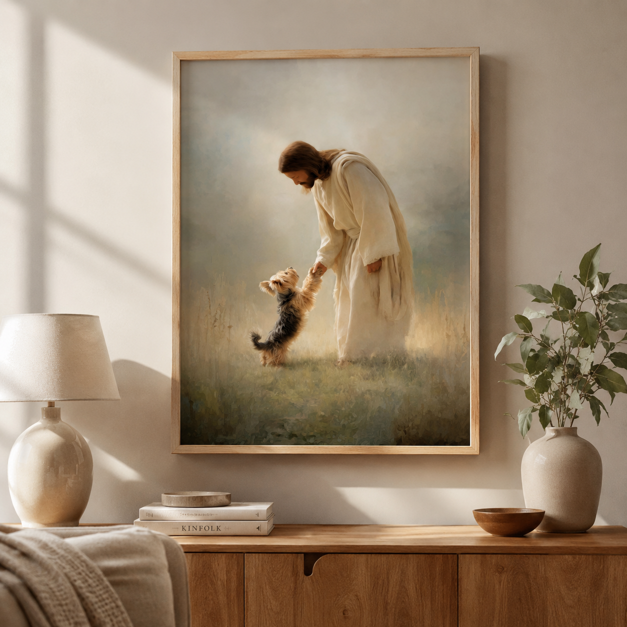 Custom Pet Memorial Canvas Aura Canvas