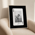 Personalized Playing Card Photo Canvas Aura Canvas