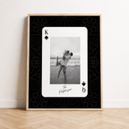 Personalized Playing Card Photo Canvas Aura Canvas