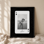 Personalized Playing Card Photo Canvas Aura Canvas
