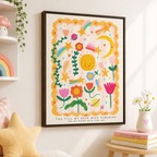 You Fill My Days With Sunshine Canvas Wall Art Aura Canvas
