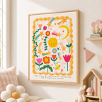 You Fill My Days With Sunshine Canvas Wall Art Aura Canvas