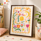 You Fill My Days With Sunshine Canvas Wall Art Aura Canvas