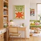 Today’s To Do List Dilly Dally Canvas Wall Art Aura Canvas