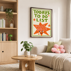 Today’s To Do List Dilly Dally Canvas Wall Art Aura Canvas