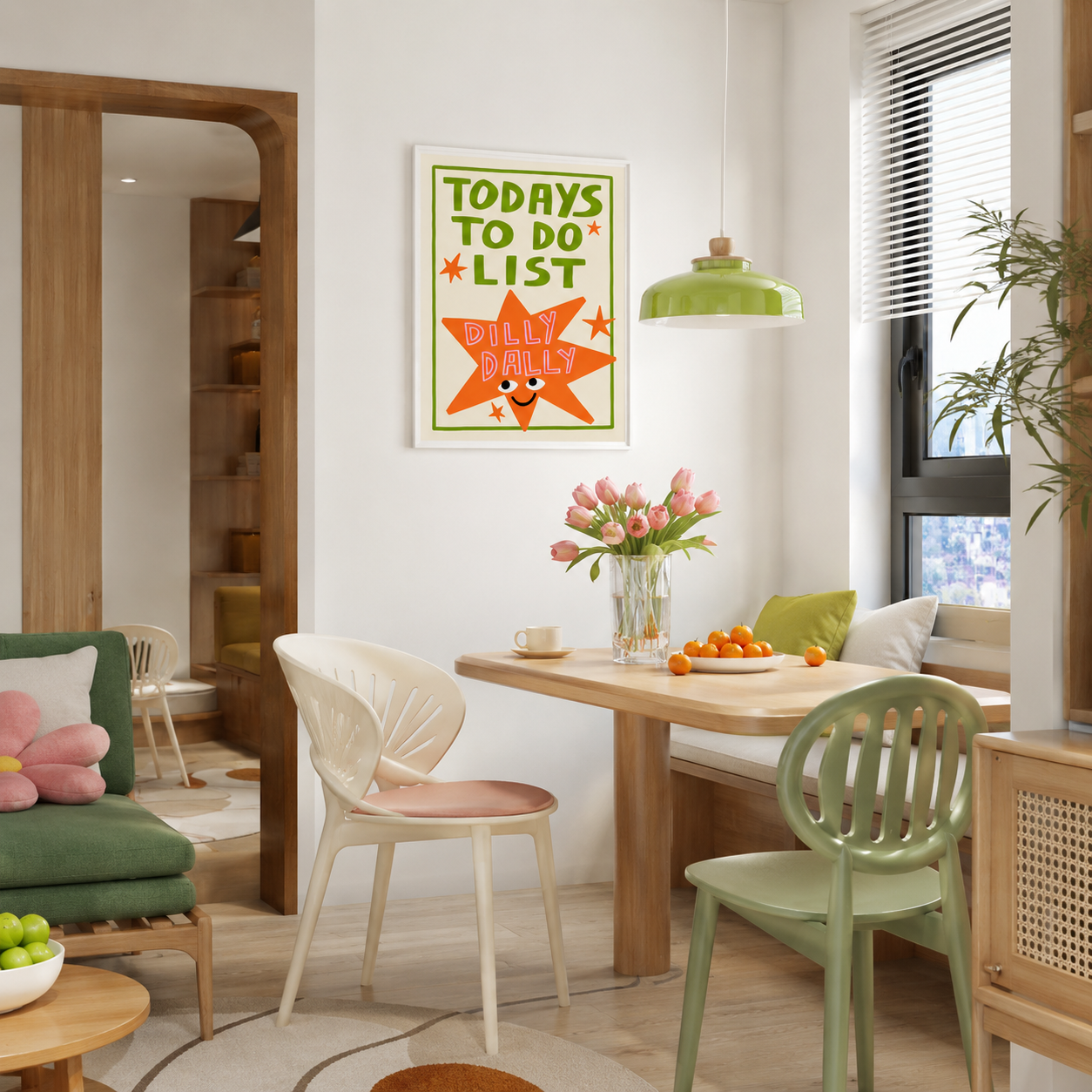 Today’s To Do List Dilly Dally Canvas Wall Art Aura Canvas