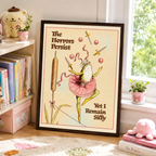 The Horrors Persist Frog Canvas Wall Art Aura Canvas