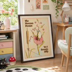 The Horrors Persist Frog Canvas Wall Art Aura Canvas