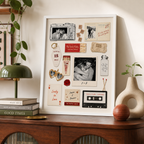 Custom Couple Collage Canvas Aura Canvas