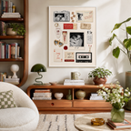 Custom Couple Collage Canvas Aura Canvas