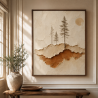 Vintage Floral Canvas Wall Art Aura Canvas