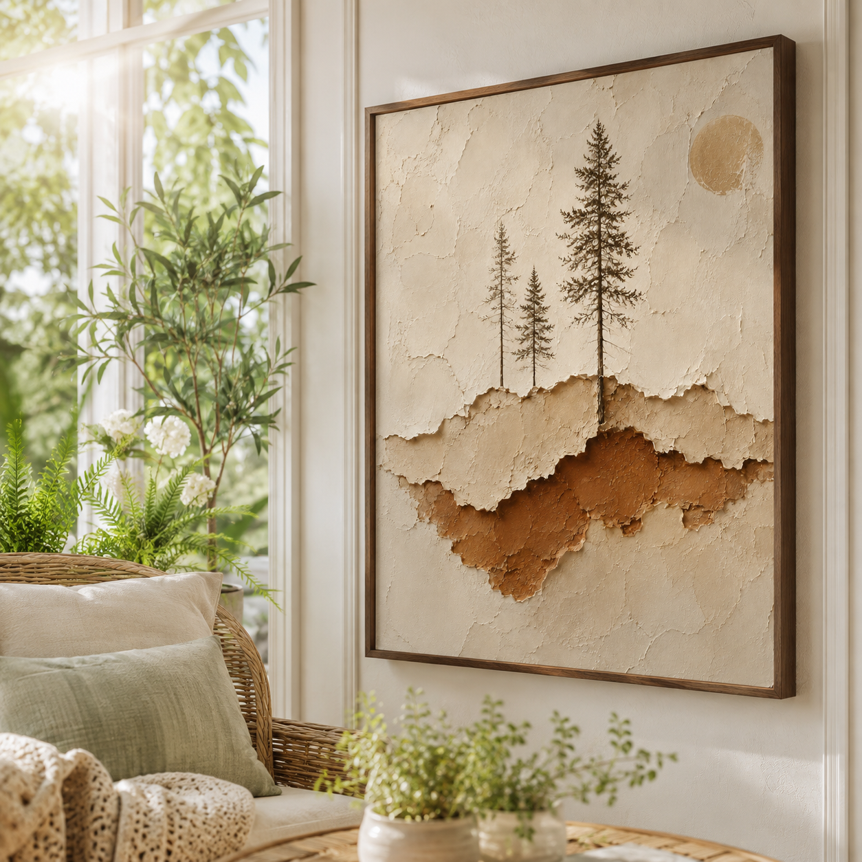 Vintage Floral Canvas Wall Art Aura Canvas