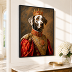 Custom Royal Pet Portrait Canvas Aura Canvas