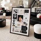 Custom Couple Keepsake Collage Canvas Aura Canvas