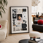 Custom Couple Keepsake Collage Canvas Aura Canvas
