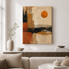 Abstract Desert Canvas Wall Art unframed canvas