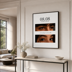 Custom Couple Eyes Photo Canvas Wall Art Aura Canvas