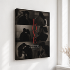 Custom Couple Photo Collage Canvas Wall Art Aura Canvas