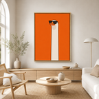 Funny Goose Canvas Wall Art Aura Canvas