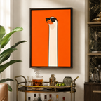 Funny Goose Canvas Wall Art Aura Canvas