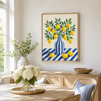 Lemon Still Life Canvas Wall Art - image 2