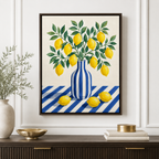 Lemon Still Life Canvas Wall Art - image 4