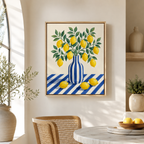 Lemon Still Life Canvas Wall Art - image 7