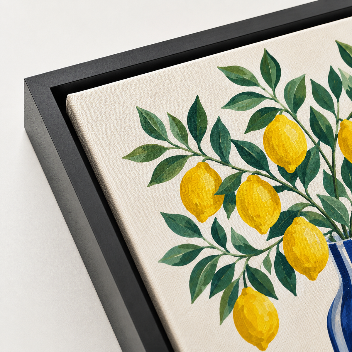 Lemon Still Life Canvas Wall Art - image 8