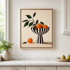 Orange Still Life Canvas Wall Art - image 3