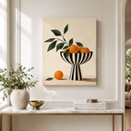 Orange Still Life Canvas Wall Art - image 4