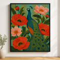 Peacock Canvas Wall Art main image
